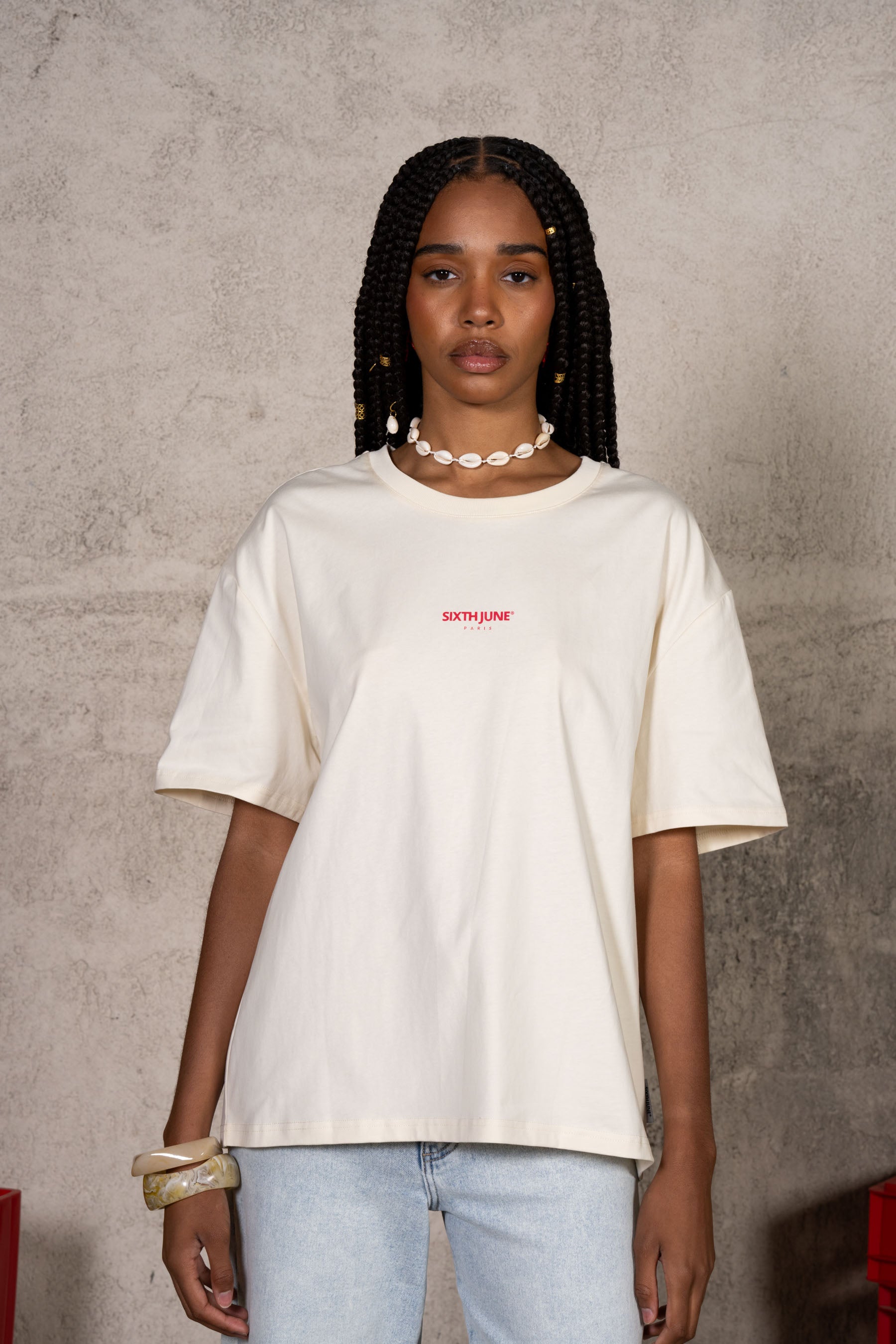 Tropical Parrots Tee 34870-OFFW