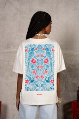 Tropical Parrots Tee 34870-OFFW