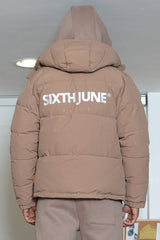 Puffer embroidered 25360-SAND