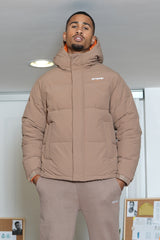 Puffer embroidered 25360-SAND