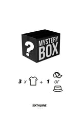 MEN Mystery box : 3 T-shirts + 1 hat