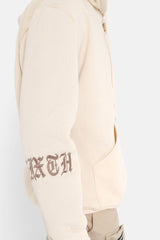 Crew hoodie Beige