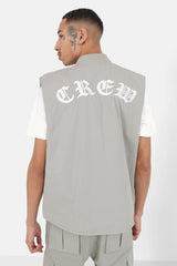 Crew sleeveless jacket Grey
