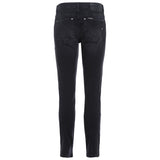 Ripped slim jeans Black