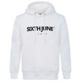 Logo Paris hoodie White