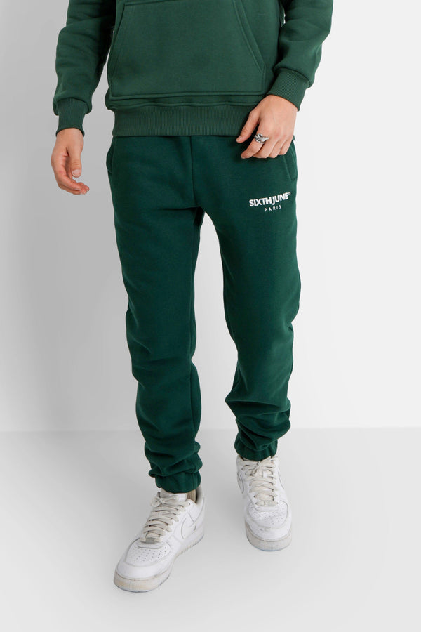 Logo Paris joggers Green