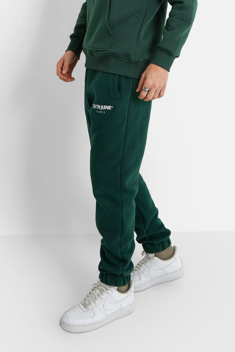 Logo Paris joggers Green