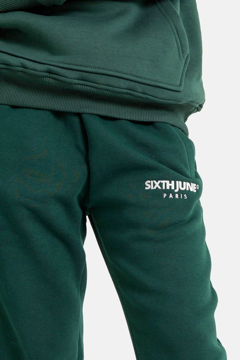 Logo Paris joggers Green
