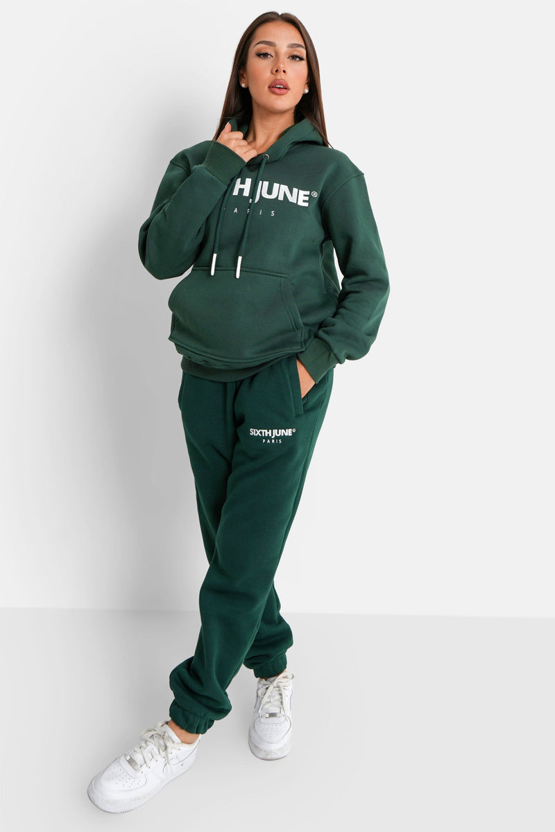 Logo Paris joggers Green