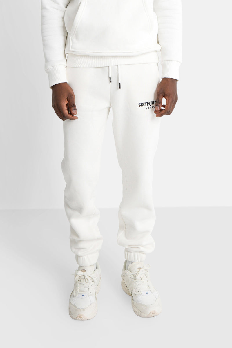 Logo Paris joggers White