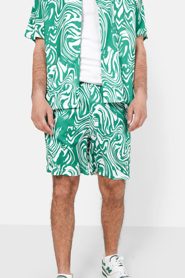 Fluid shorts Green