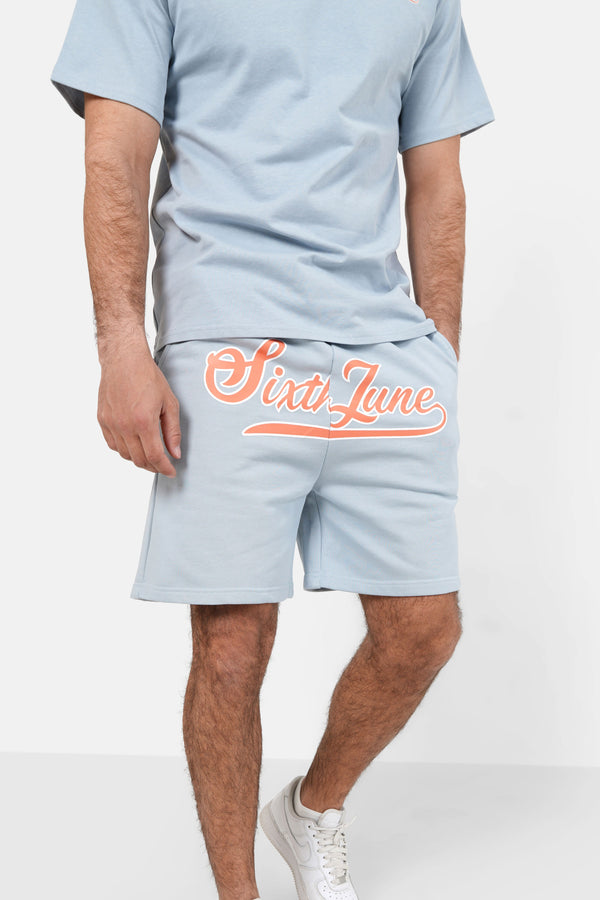 College shorts Blue