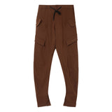 Front pockets cargo pants Brown